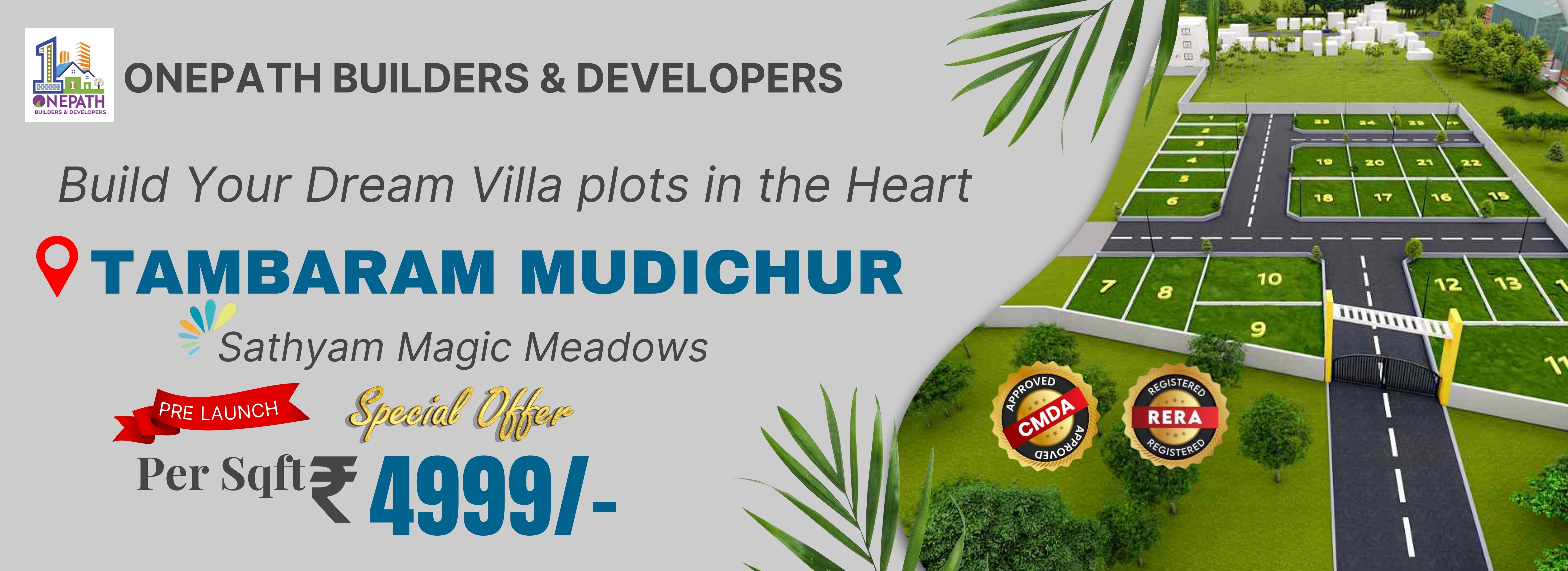 gated community plots in tambaram